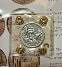 2 Lira in Argento del 1916 Quadriga Briosa periziata SpL
