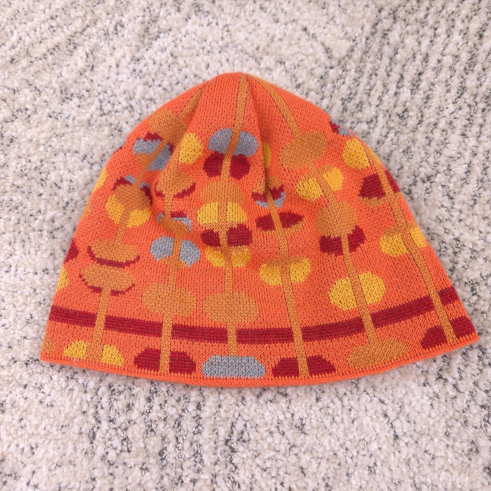 VTG Patagonia Beanie Adult Size Medium Knit Cap Wool Blend Logo France Ski GUC - Image 3 of 4