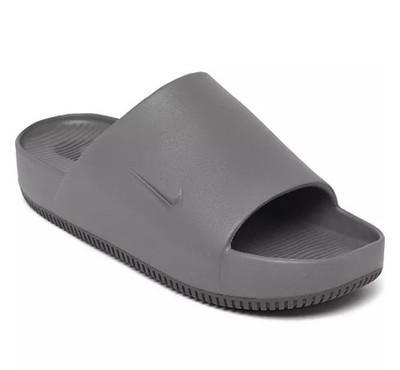 Nike Calm Pewter Gray Gym Swim Beach Pool Slide Sandals Size M13 WORN ONCE