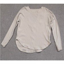 Athleta Women's White Long Sleeve Sweatshirt Size S 79602