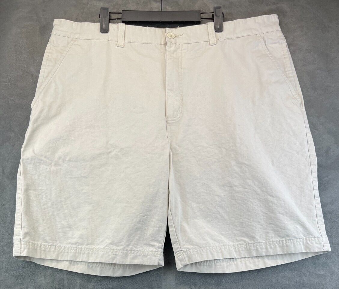 St. John's Bay Khaki Shorts - Mens Size 44 - Beige - Chino - High Rise (2339)