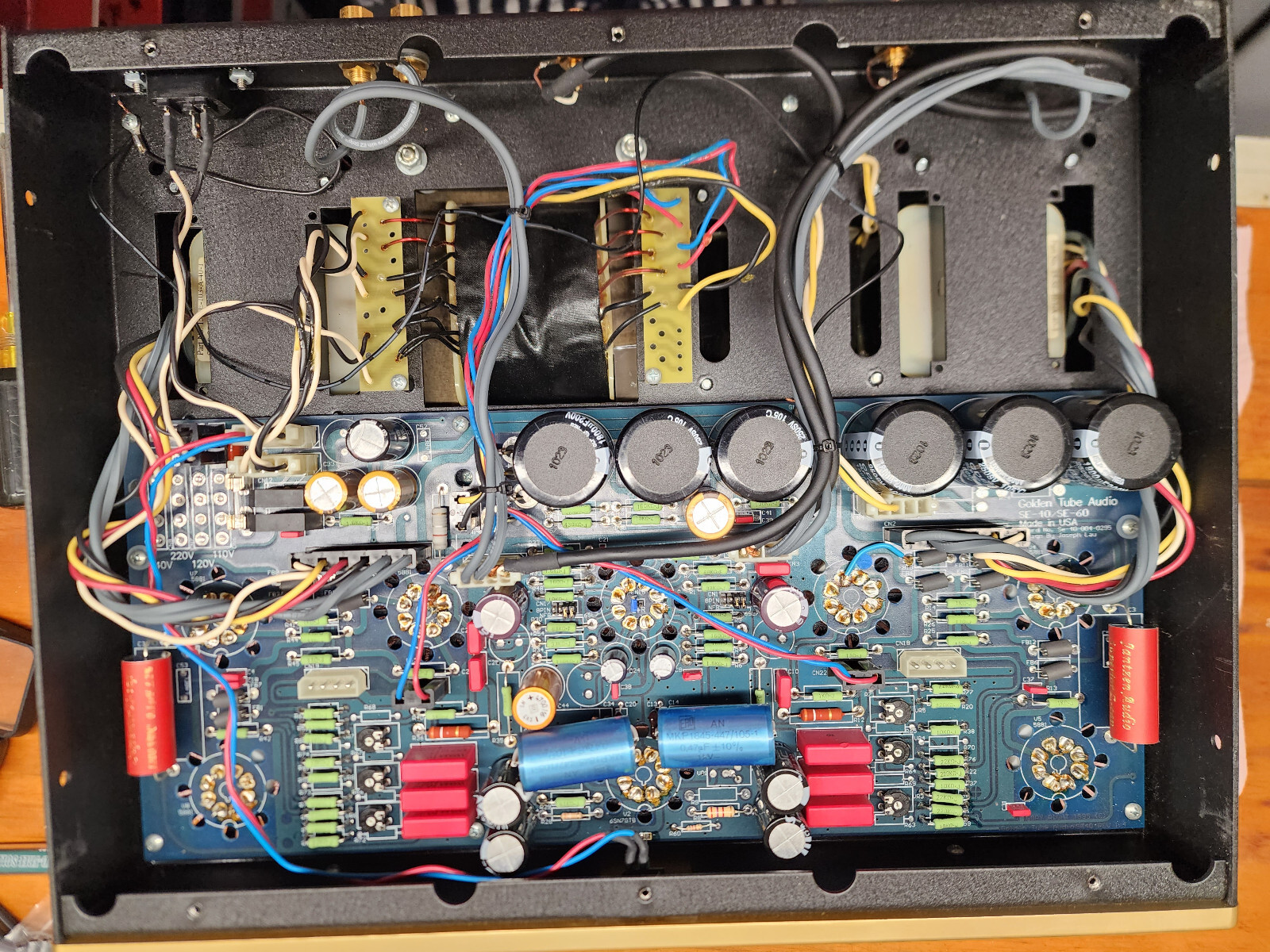 Golden Tube Audio SE40 Tube Power Amplifier, fully upgraded, 2 eBay