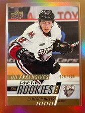 2017-18 Upper Deck CHL – CAMERON HILLIS #352 “UD Exclusives” parallel /100
