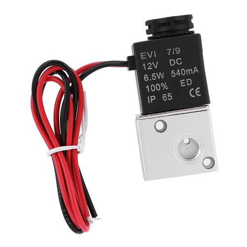 Electroválvulas neumáticas normalmente cerradas DC12V 3 vías 2 posiciones 1/8' BSP - Imagen 6 de 22