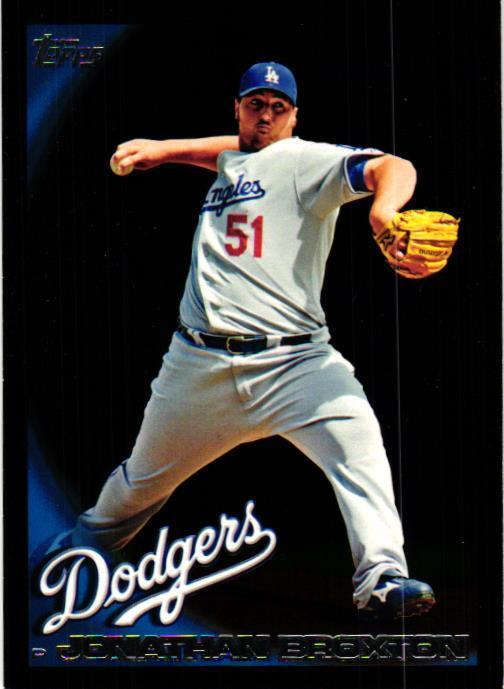2010 Topps #230 Jonathan Broxton Black