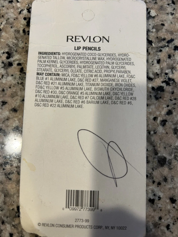 Vintage Revlon lip pencils 4pk assorted colors Pinks Mauve Red - Image 4 of 4