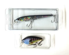 Fishing Lure Cases display clamshells blister boxes Large Small spinner crank