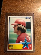 1983 Topps Baseball # 397 Pete Rose NL All Star 1st Base