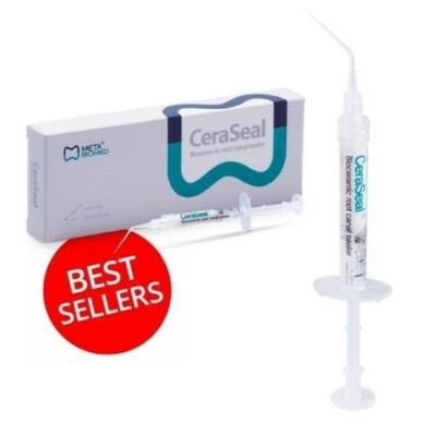 3 XMeta CeraSeal Rc Sealer Calcium Silicate-Based Bio-Ceramic 2g Pre-Mix Syringe