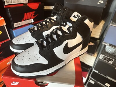 Size 11 - Nike Dunk High Black White