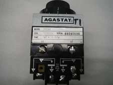 Agastat 7012AC Time Delay Relay 120V 60HZ (READ)  Knobs do not have the screws
