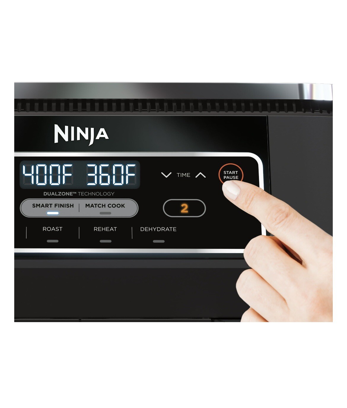 Ninja DZ100 Foodi 4in1 8 qt 2Basket Air Fryer with DualZone