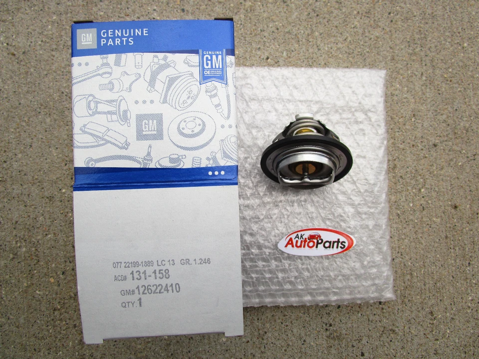 ADEQUADO PARA: 06 - 11 CHEVY HHR 2.0L 2.2L 2.4L TERMOSTATO LÍQUIDO DE ARREFECIMENTO DO MOTOR FABRICANTE DE EQUIPAMENTO ORIGINAL NOVO - Imagem 2 de 4