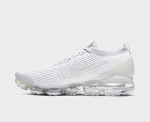 nike vapormax flyknit 3 white silver