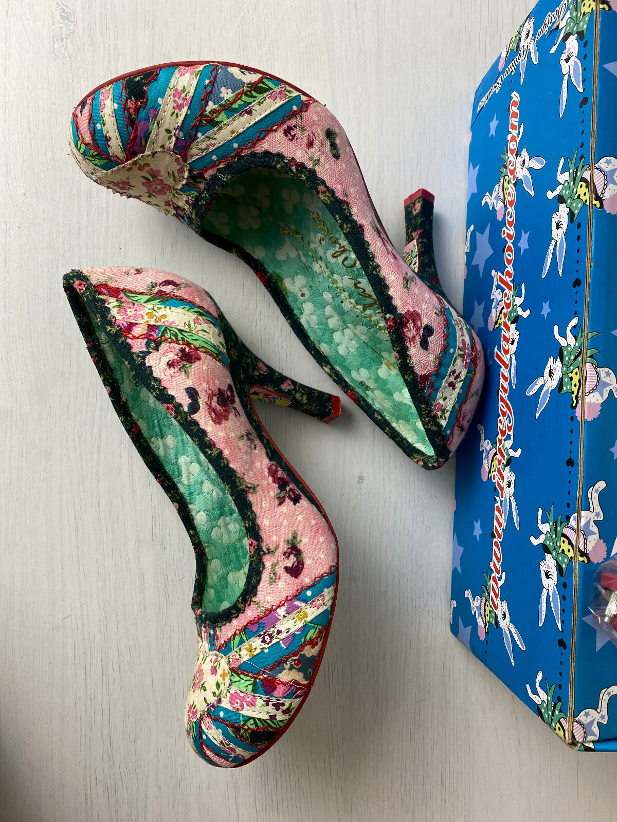 Irregular Choice Patchwork Patty Shabby Chic Unio… - image 5