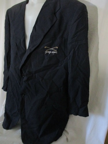 GIACCA LANA UOMO ELEGANTE GIORGIO ARMANI GOLF VINTAGE | eBay