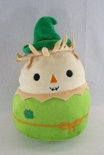 Squishmallow Samuel the Scarecrow 12 Inches Plush Kellytoy Green - EUC