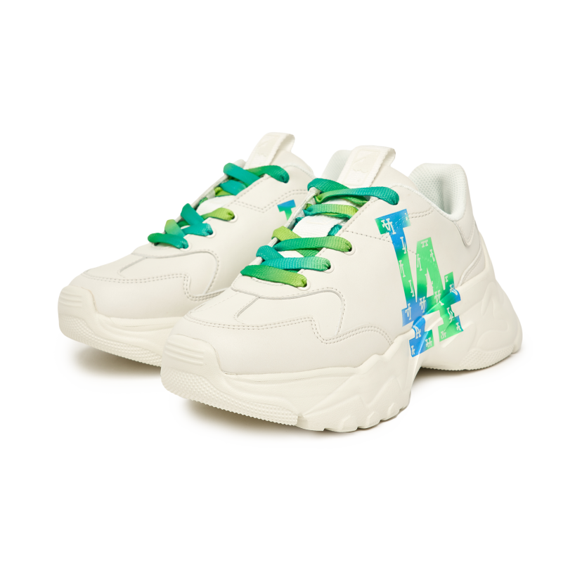 MLB Big Ball Chunky A Gradient Classic Monogram LA Dodgers Shoes