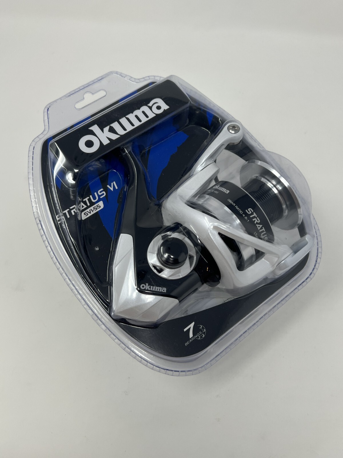 Okuma Stratus VI Fishing Reel SVI-55 7 Bearings 4.5:1 Gear Ratio NEW