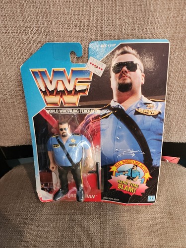 WWF Big Boss Man Action Figure Hasbro 1990 5in...