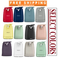 Electric Can Opener and Knife Sharpener Multifunctional Jar &Bottle Opener Color