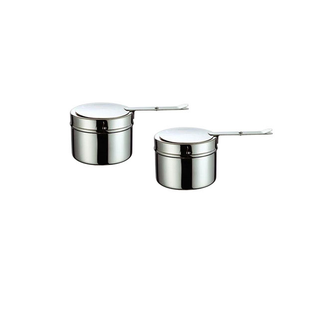 GN Chafing Dish Speisewärmer Komplettset 1/2 – Mit Gestell, 2 GN-Behältern, Deckel & Brennpastenhalter