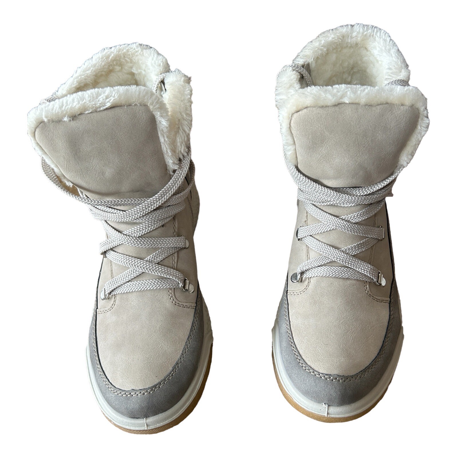 RIEKER Zip Up Hiking Boots Women’s EU 41 UK 7.5 Warm Lined Water