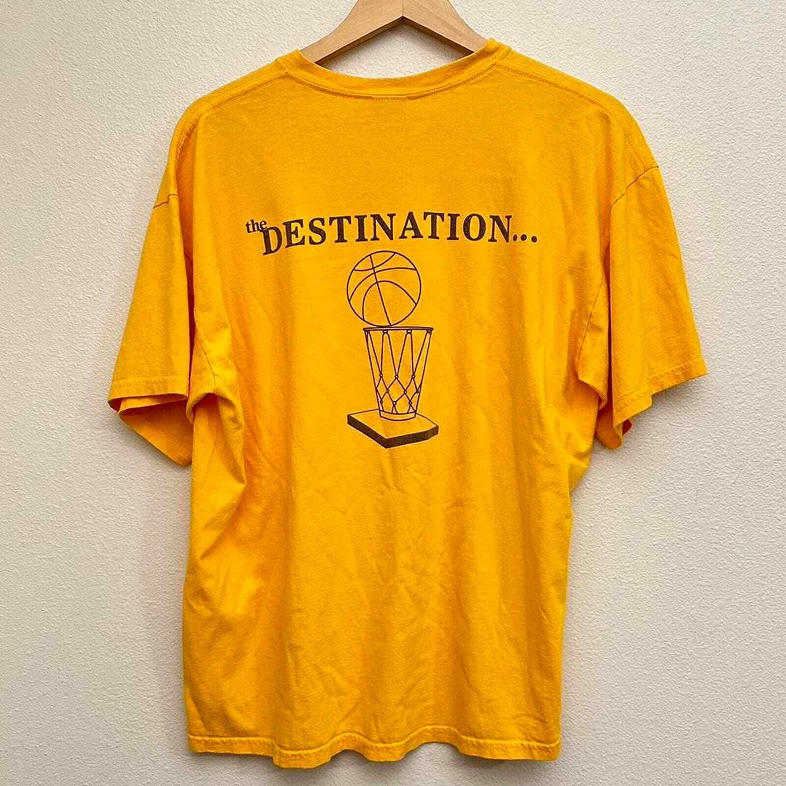 ALTRA T shirt 2009 Y2K Faded Los Angeles Lakers The Journey Begins Championship