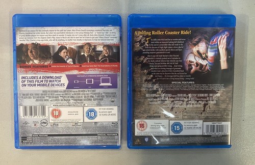 Blu-Ray Child’s Play 1988 & Cult of Chucky Horror Region Free - Picture 8 of 8