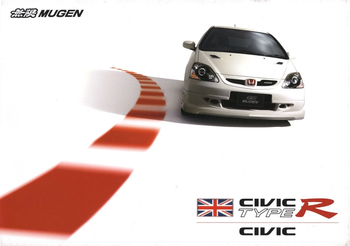 Catalog 2004 MUGEN Honda Civic Type R EP3 Genuine optional parts brochure