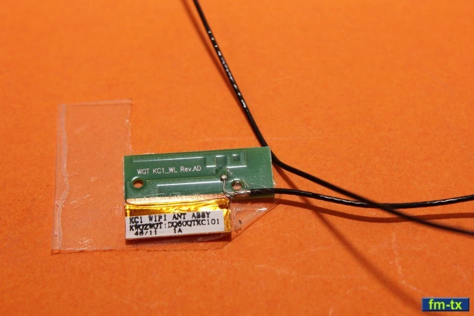 WiFi - Wi-Fi ANTENNA with COAX CABLE for AMAZON KINDLE FIRE - 7" - D01400 - Image 2 of 2