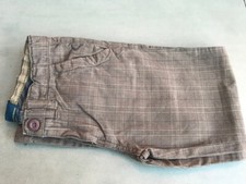 Zara Kids. Braun karierte Chinohose. Alter 5-6J. 100% Baumwolle.