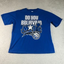 Orlando Magic Shirt Mens Large UNK Basketball NBA Graphic Logo Tee Sportswear