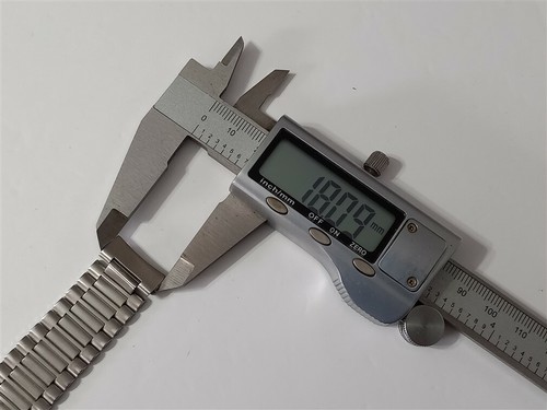 Rare 1960-70's Certina DS 18mm Curved End NSA Swiss Made S Steel Bracelet - USED - Picture 8 of 8