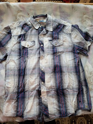 Herren  Hemd '' Pioneer'' , kurzärmlig, XL, getragen