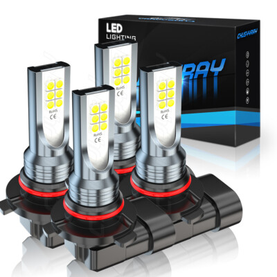 9005 9006 LED White Headlight Hi/Lo Beam Combo Bulbs For 88 98 Chevy C10 C K Gmt400 Pickup - Foto 8