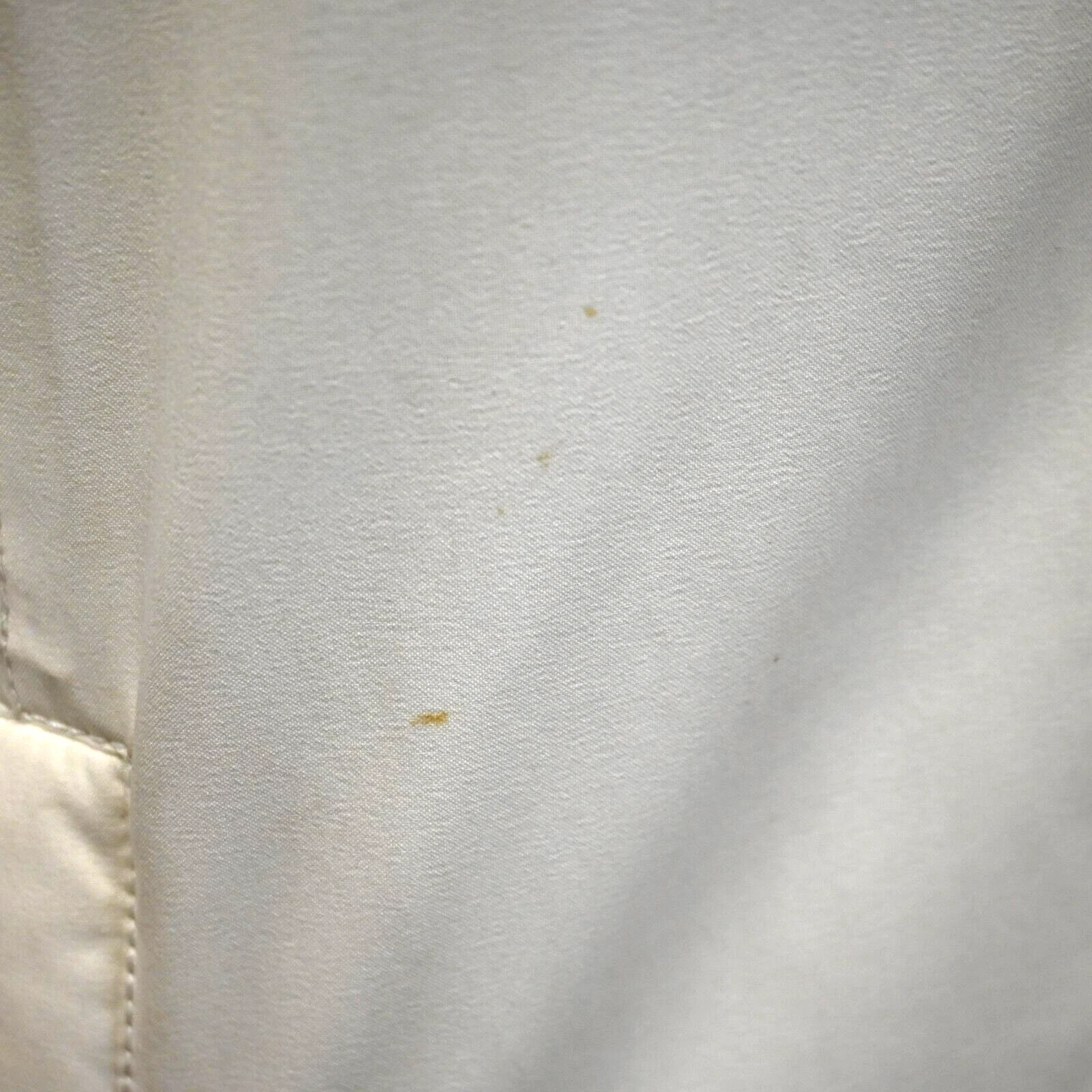 Prada Giacca con cerniera con cappuccio e cerniera in pelliccia bianca taglia: Appr. Medium