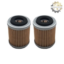2 Pack Oil Filter for Yamaha YFM350 YFM35FXg YFM350FWj_Mnh 350 1995 1996 1997