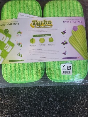 TURBO MOPS MICROFIBER 2er Pack