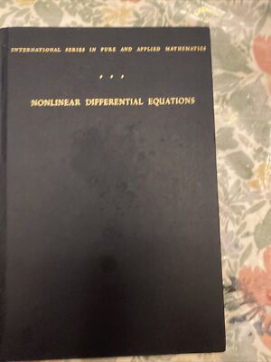 nonlinear differential equations struble 1962