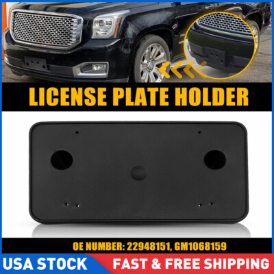 22948151 GM1068159 For 2015-19 GMC Yukon Front License Plate Frame Tag ...