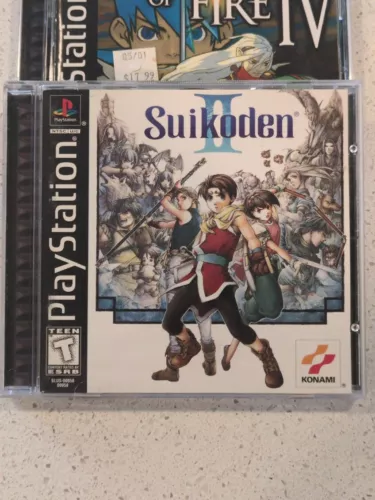 Suikoden 2 (Sony Playstation 1, PS1 1999) Reg Card [Free Shipping]