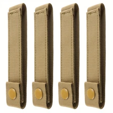 Durable 6-Inch MOLLE Buckles for EDC Waist Bag Tactical Gear Straps 2pcs