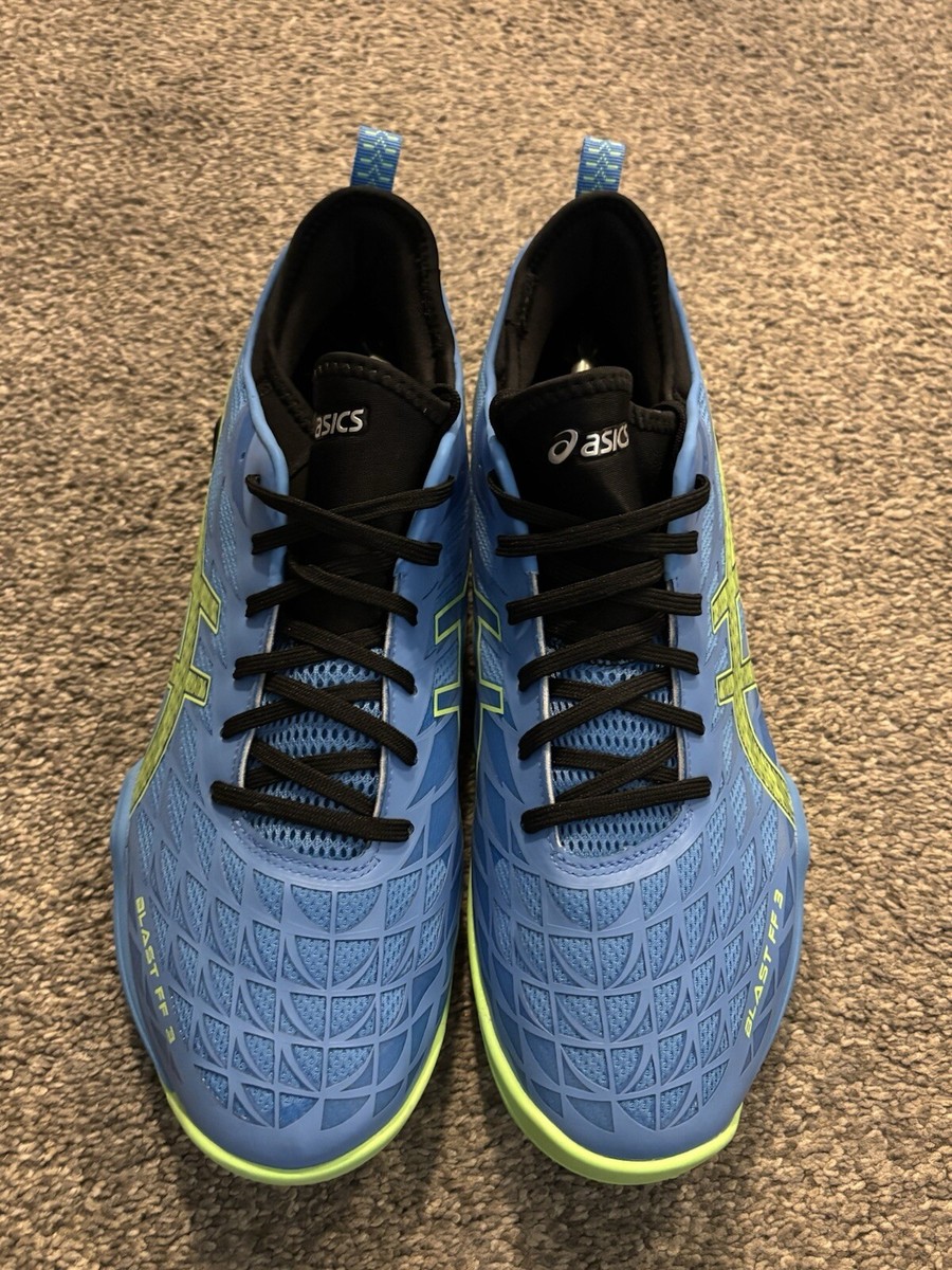 ASICS BLAST FF 3 Size 13 Waterscape/Lime Burst Handball  display picture 3