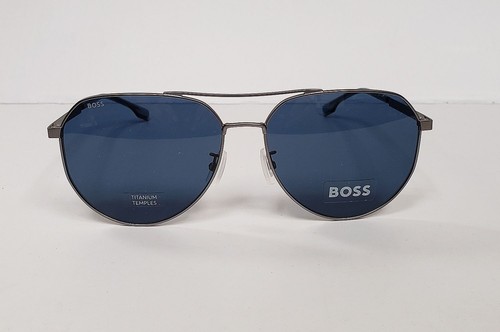 NEW Hugo Boss 1473/F/SK R81 KU Matte Ruthenium Sunglasses G6a/2 - Picture 4 of 11