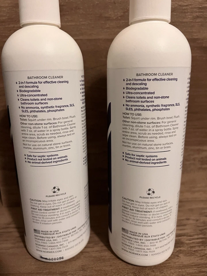 Pack de 2 limpiadores de baño Norwex Foto 3 de 3