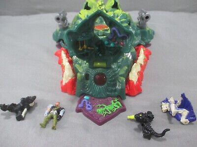 Mighty Max DRAGON ISLAND Playset 1993 Mattel Vintage Blue Mighty Max DRAGON ISLAND Playset 1993 Mattel Vintage Blue