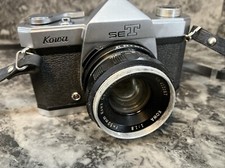 Guaranteed Work Kowa SET 35 SLR Film Camera w/ 50mm f1.8 lens
