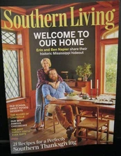 SOUTHERN LIVING WELCOME TO OUR HOME  ERIN & BEN NAPIER  & GREAT RECIPES NOV 2022