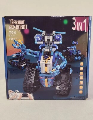 NEW VTG 15046 Transbot Remote Control Toy Learning STEM Toy Kids Fun Robot Cool